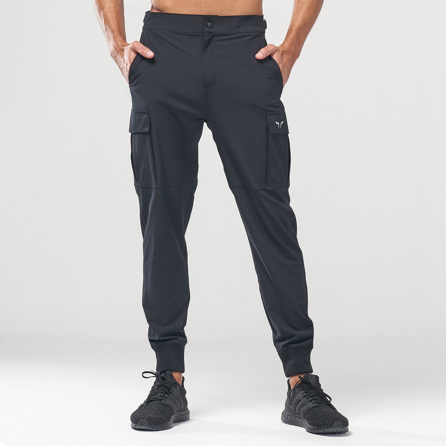 Men Pants Drawstring Cargo Combat Jogging Sport Gym Trousers | Fruugo MY