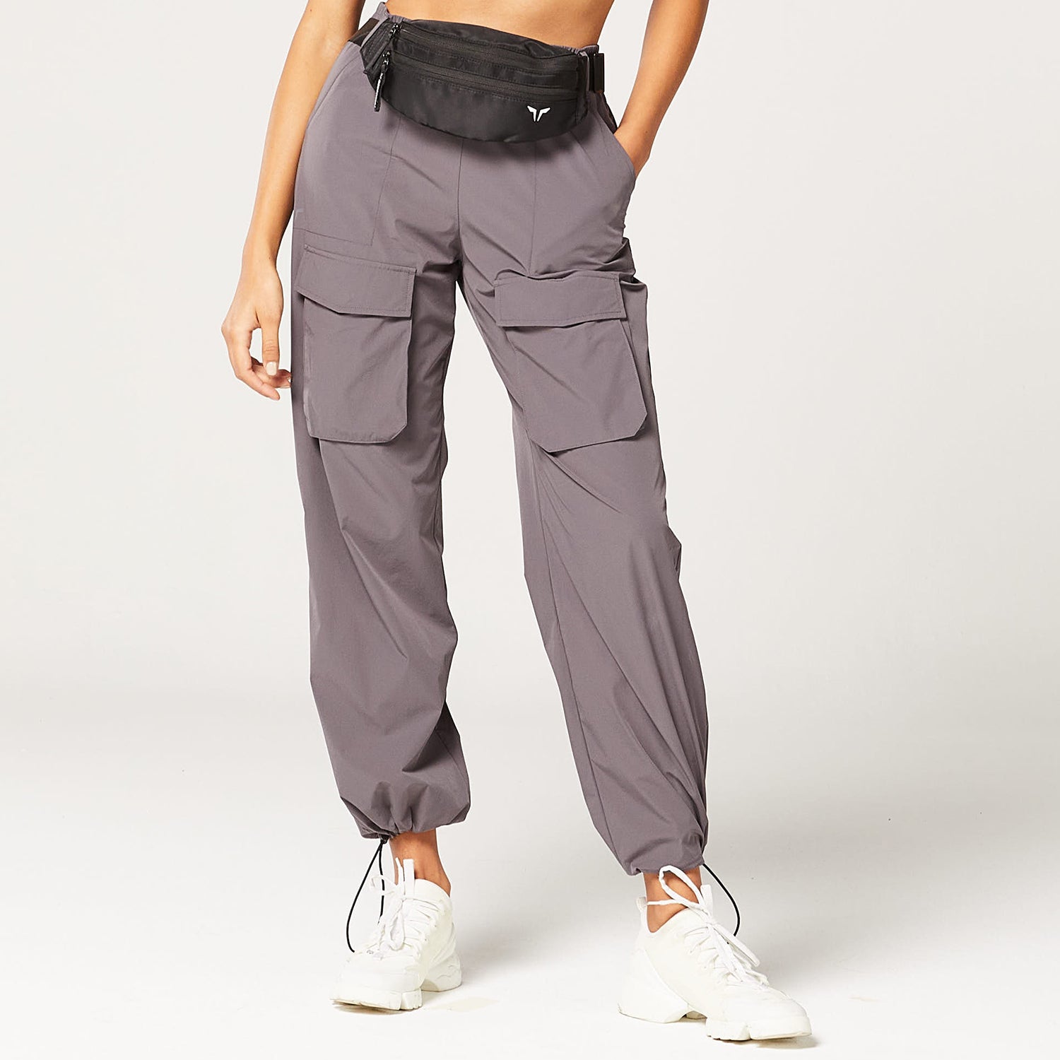 squatwolf-workout-clothes-code-cargo-pants-charcoal-gym-pants-for-women