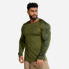 squatwolf-gym-wear-limitless-long-sleeves-top-khaki-workout-top-for-men