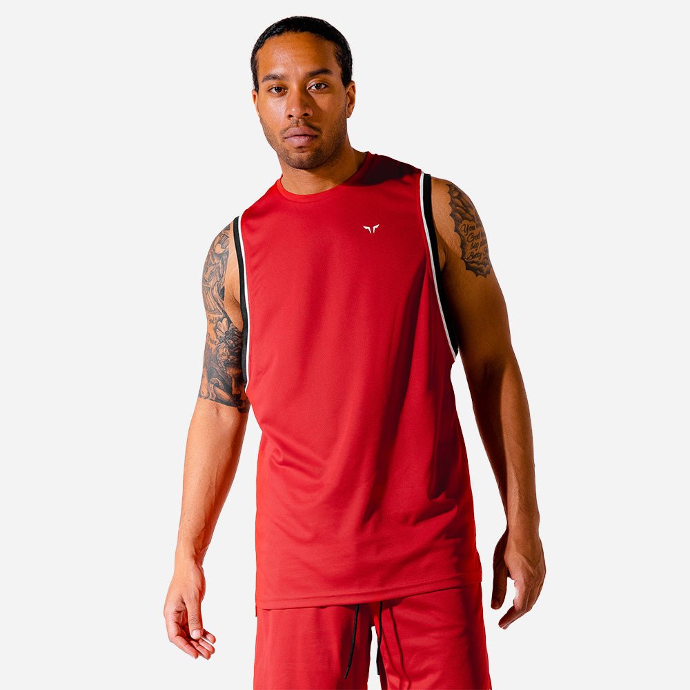 squatwolf-gym-wear-hybrid-tank-red-workout-tank-tops-for-men