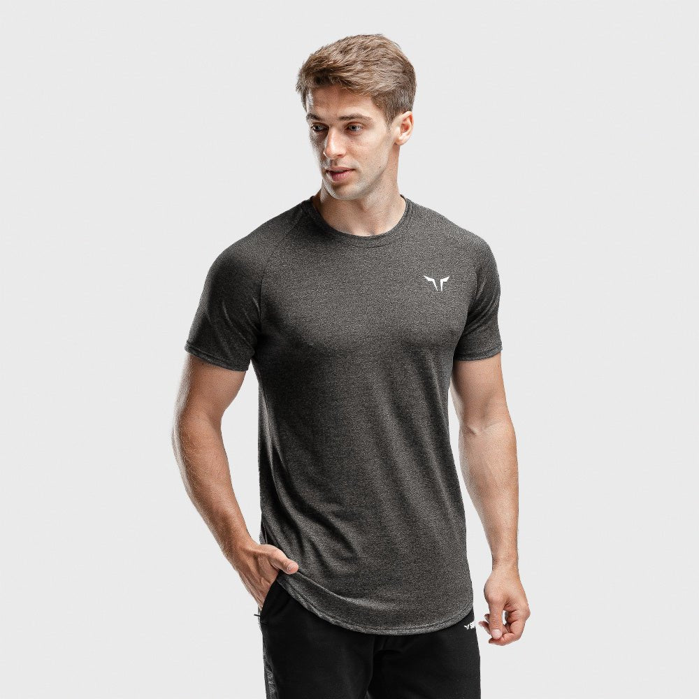squatwolf-workout-shirts-for-men-melange-tee-brown-gym-wear