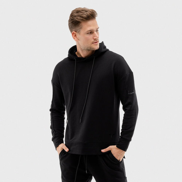 US | Vibe Hoodie - Black | Gym Hoodies Men | SQUATWOLF