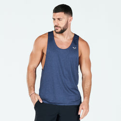 squatwolf-gym-wear-core-aero-tech-stringer-navy-marl-stringer-vests-for-men