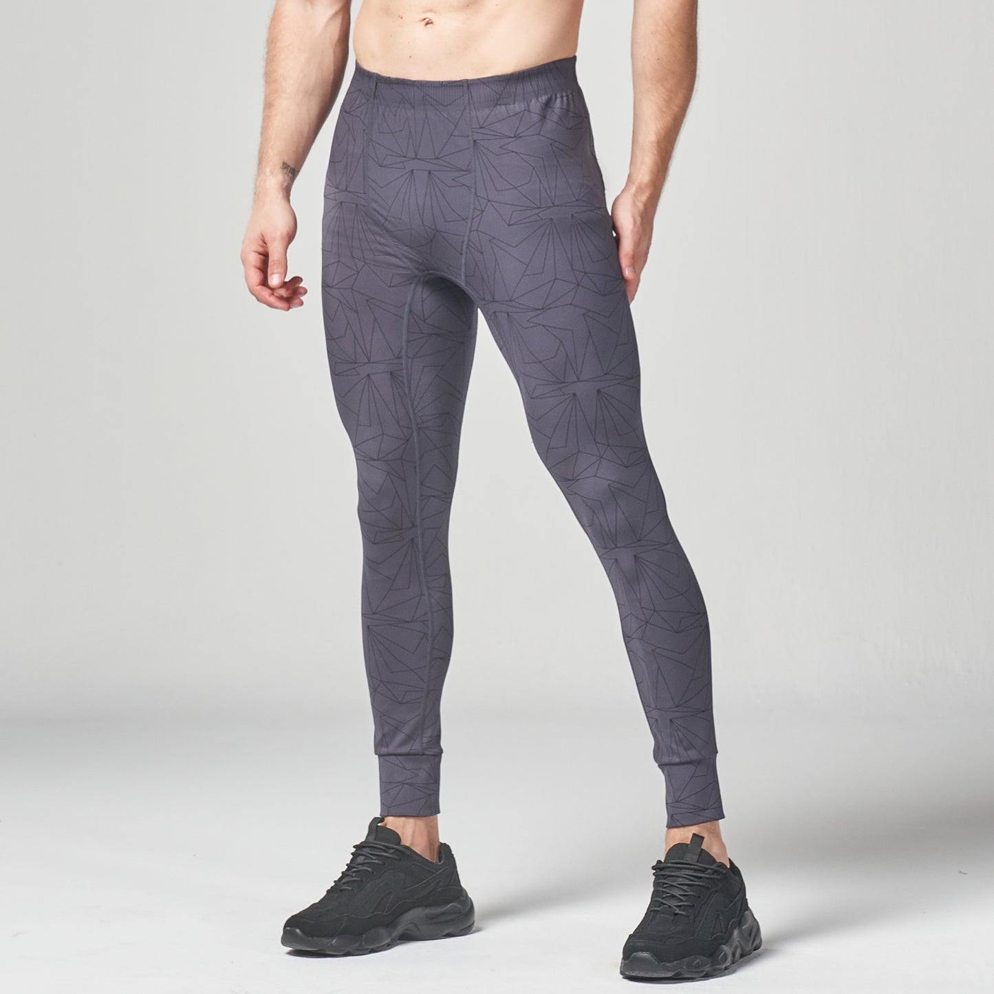 squatwolf-gym-wear-lab360-printed-impact-tights-black-workout-tights-for-men