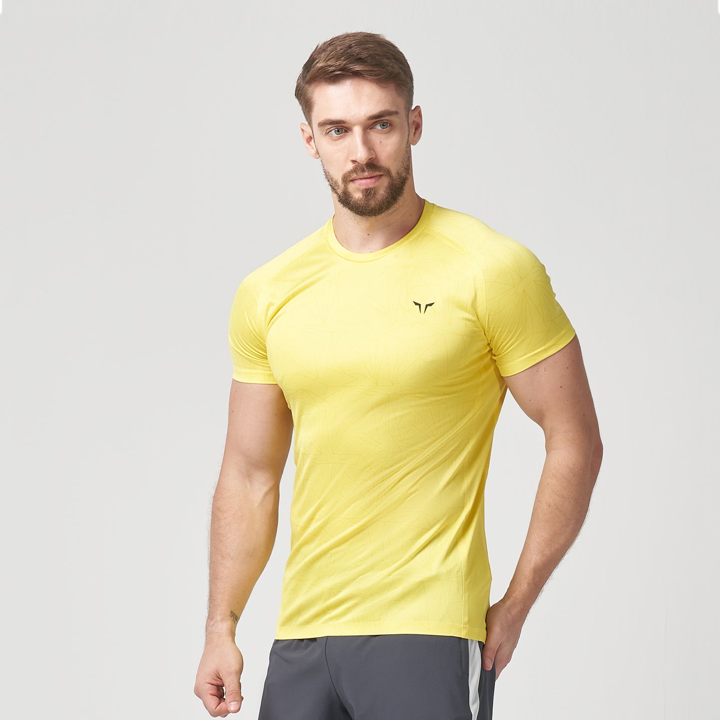 squatwolf-gym-wear-lab360-power-tee-yellow-workout-shirts-for-men