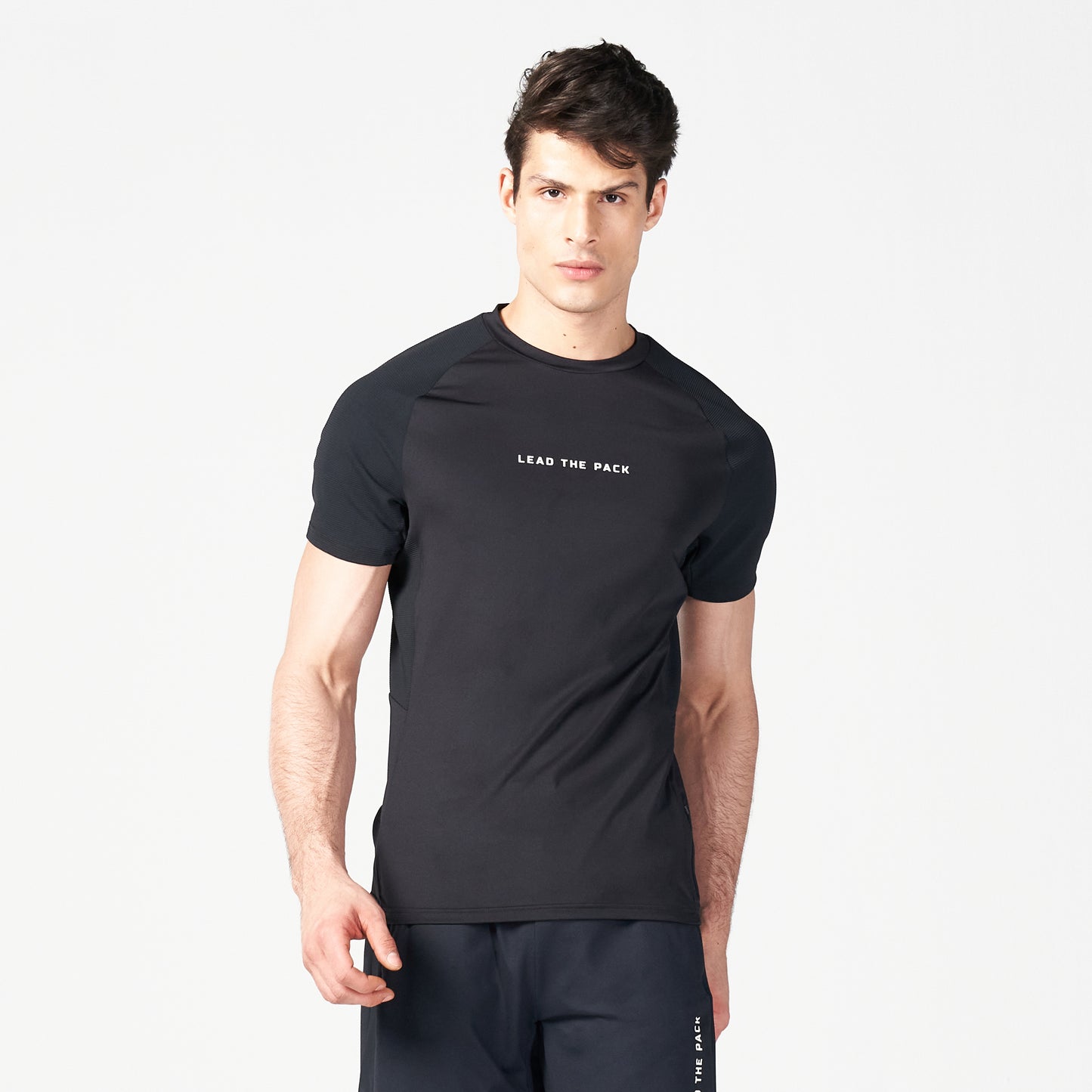 squatwolf-gym-wear-ribbed-tech-tee-black-workout-shirts-for-men