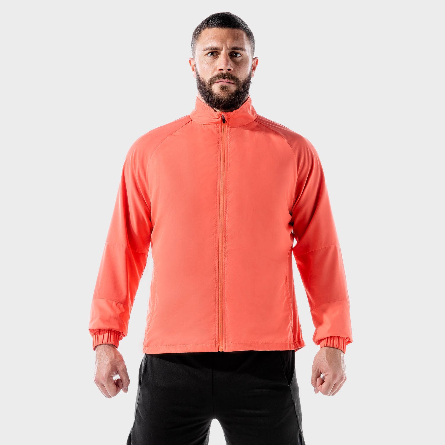 squatwolf-gym-wear-lab-360-performance-windbreaker-red-workout-hoodies-for-men